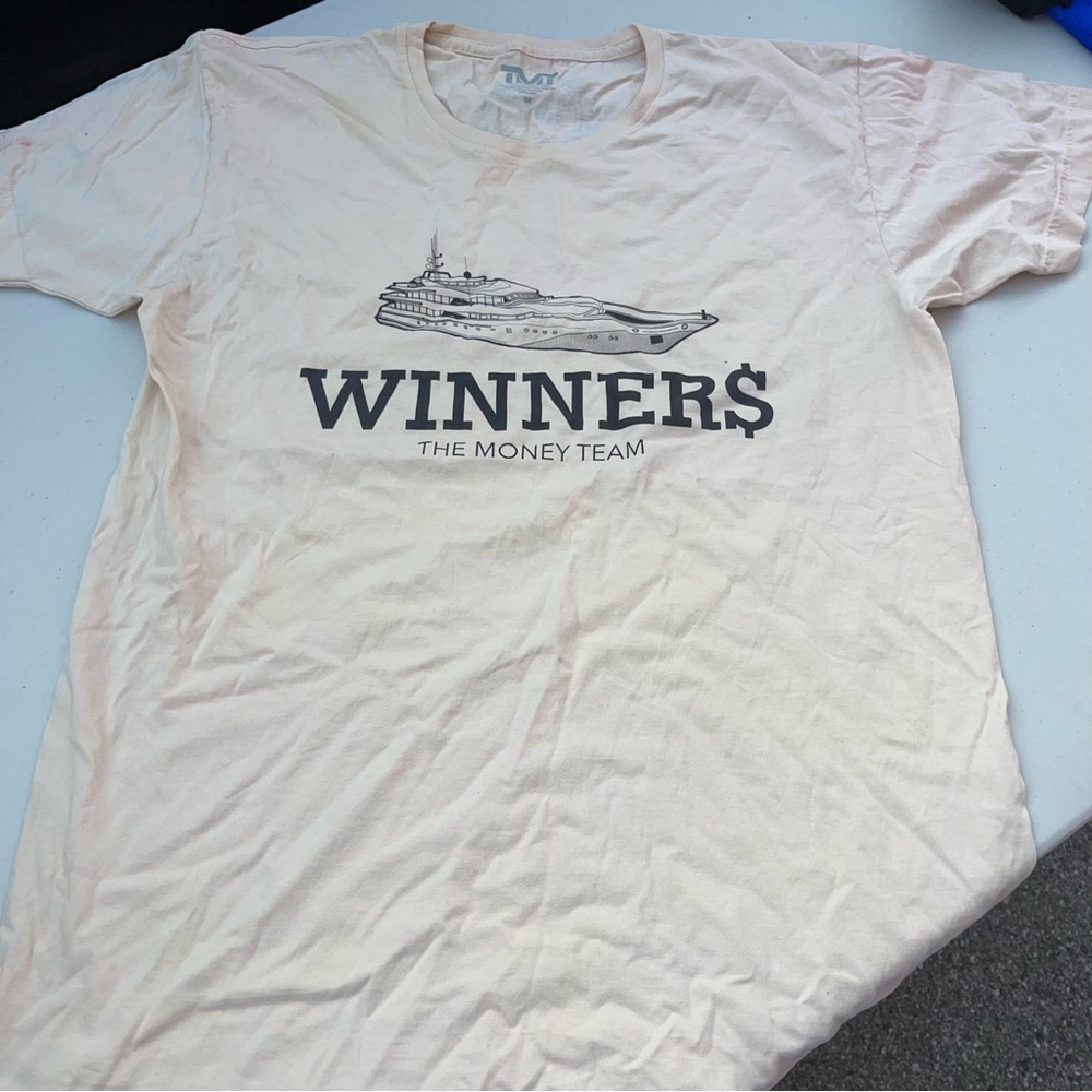 The Money Team TMT Winners T-Shirt Medium